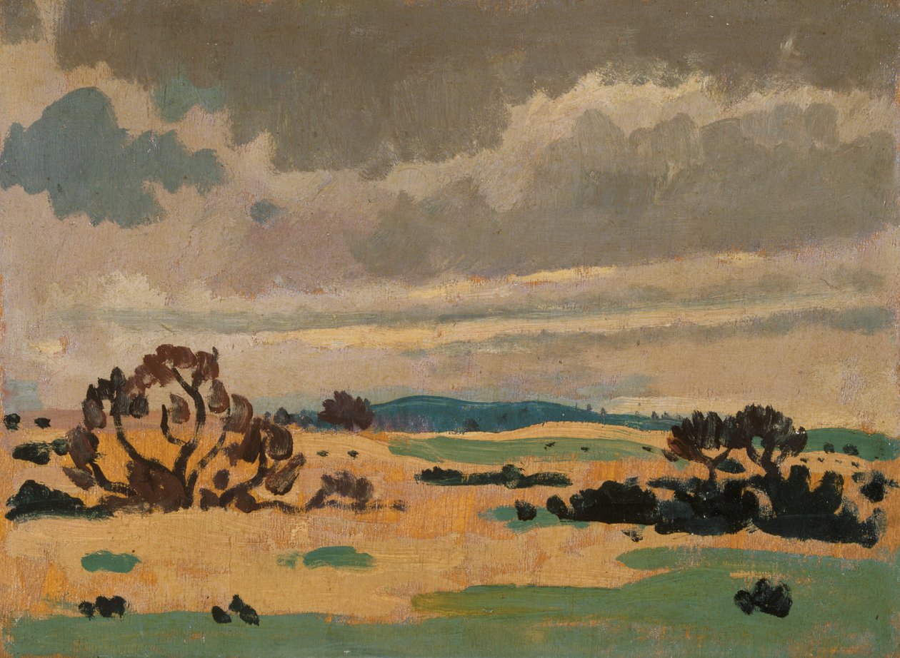 Frans landschap door James Dickson Innes