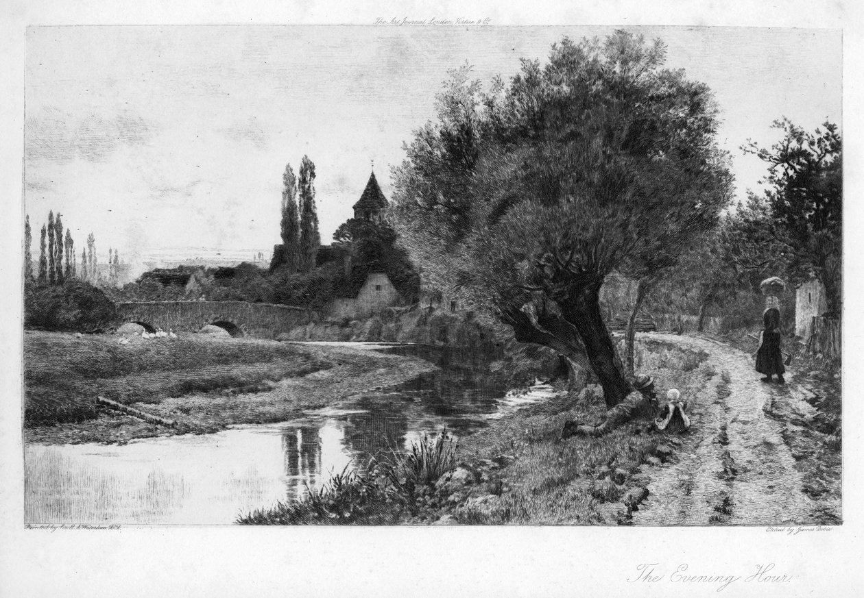 Het Avonduur, 1906 door James Dobie