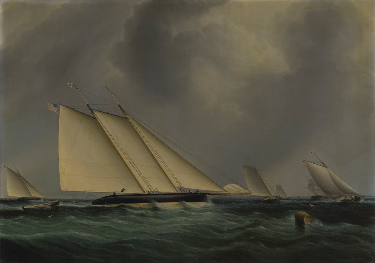 Jachtrace door James E. Buttersworth