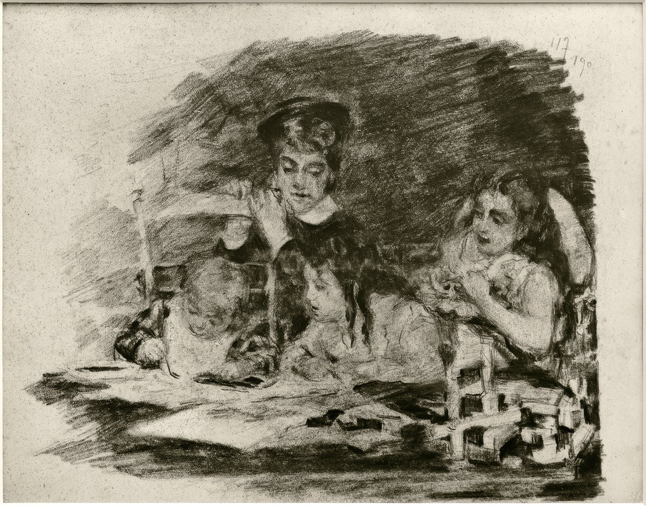 De kleine schilders door James Sidney Ensor