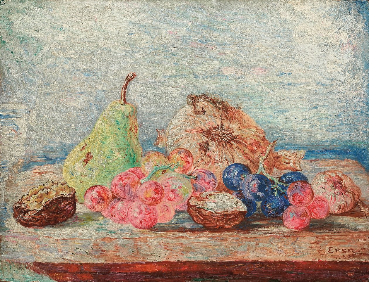 Peren, Druiven, Noten door James Ensor