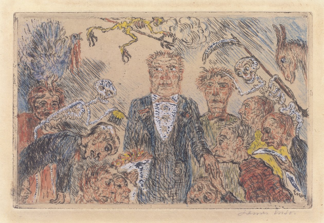 Hoogmoed door James Ensor