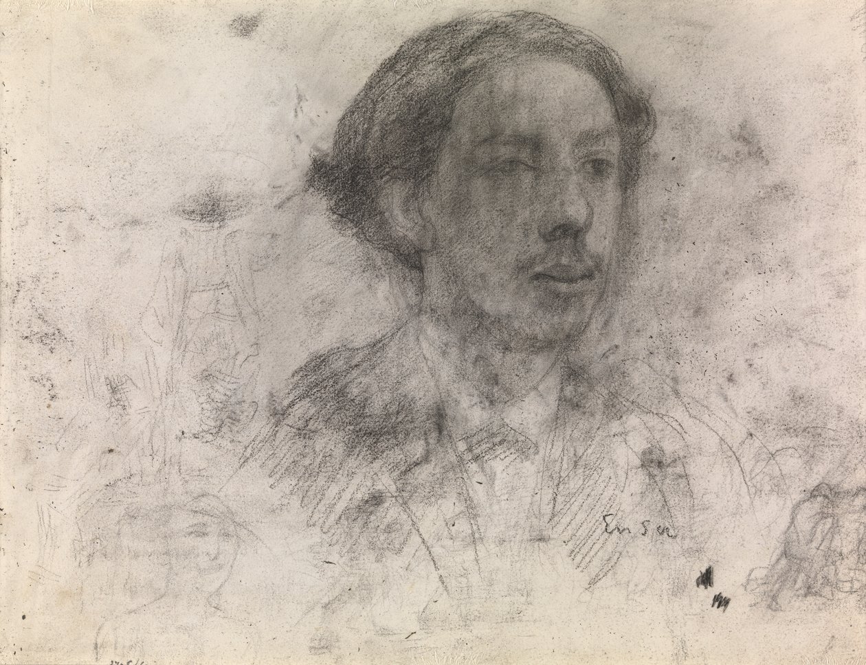 Zelfportret door James Ensor