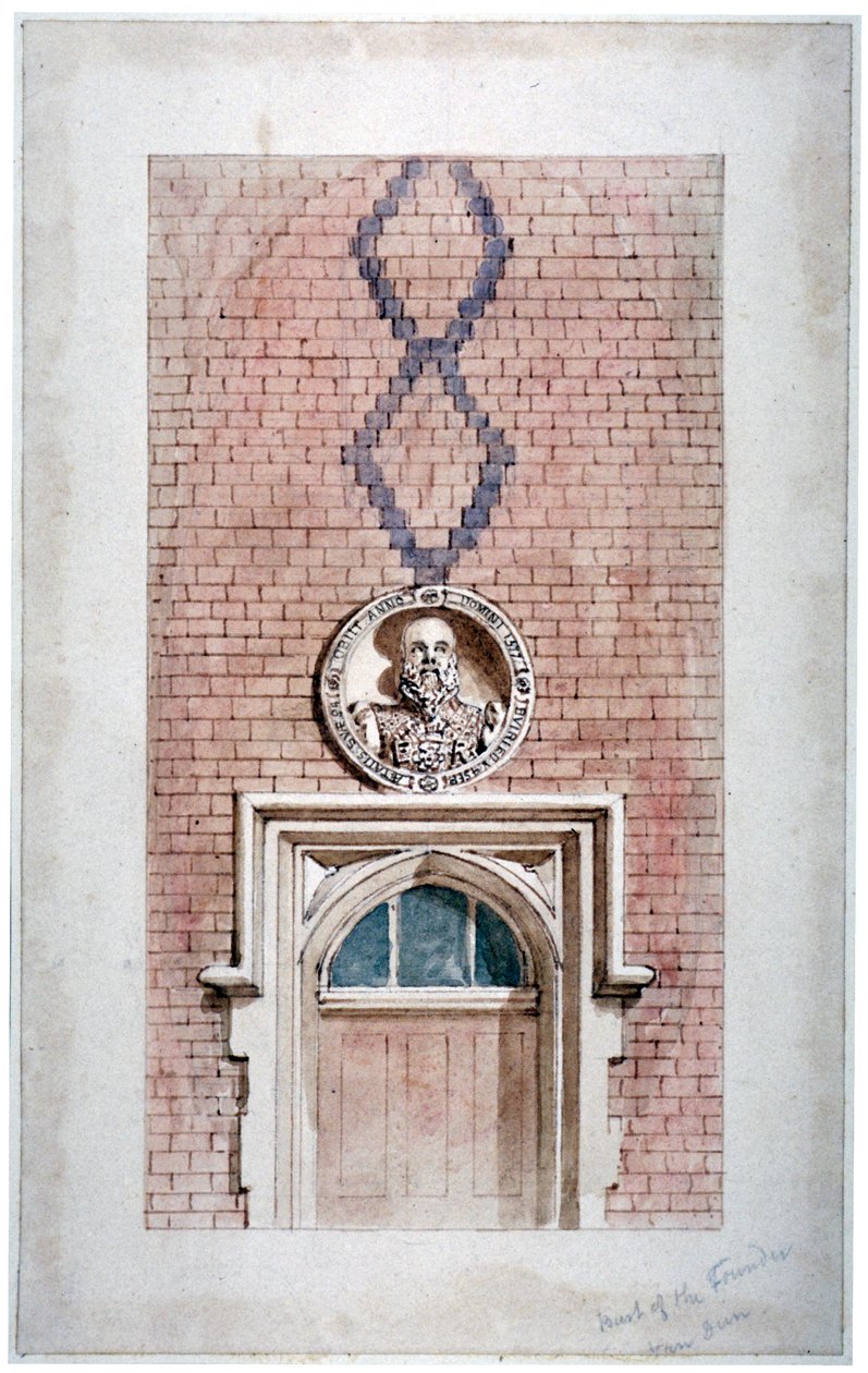 Van Dun Almshouses, Caxton Street, Londen door James Findlay