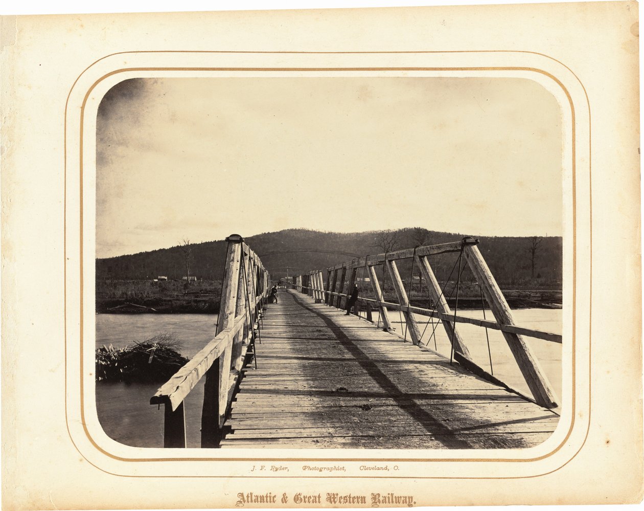 Atlantic & Great Western Railway door James Fitzallen Ryder