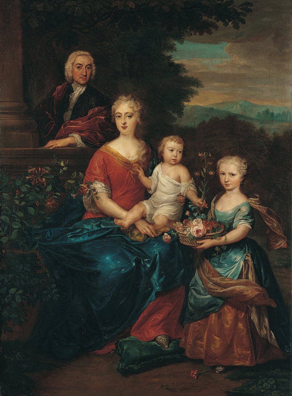 Familiegroep door James Francis Maubert