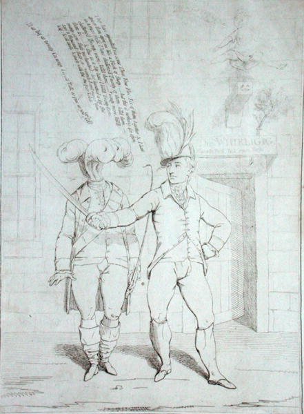 De donderaar door James Gillray
