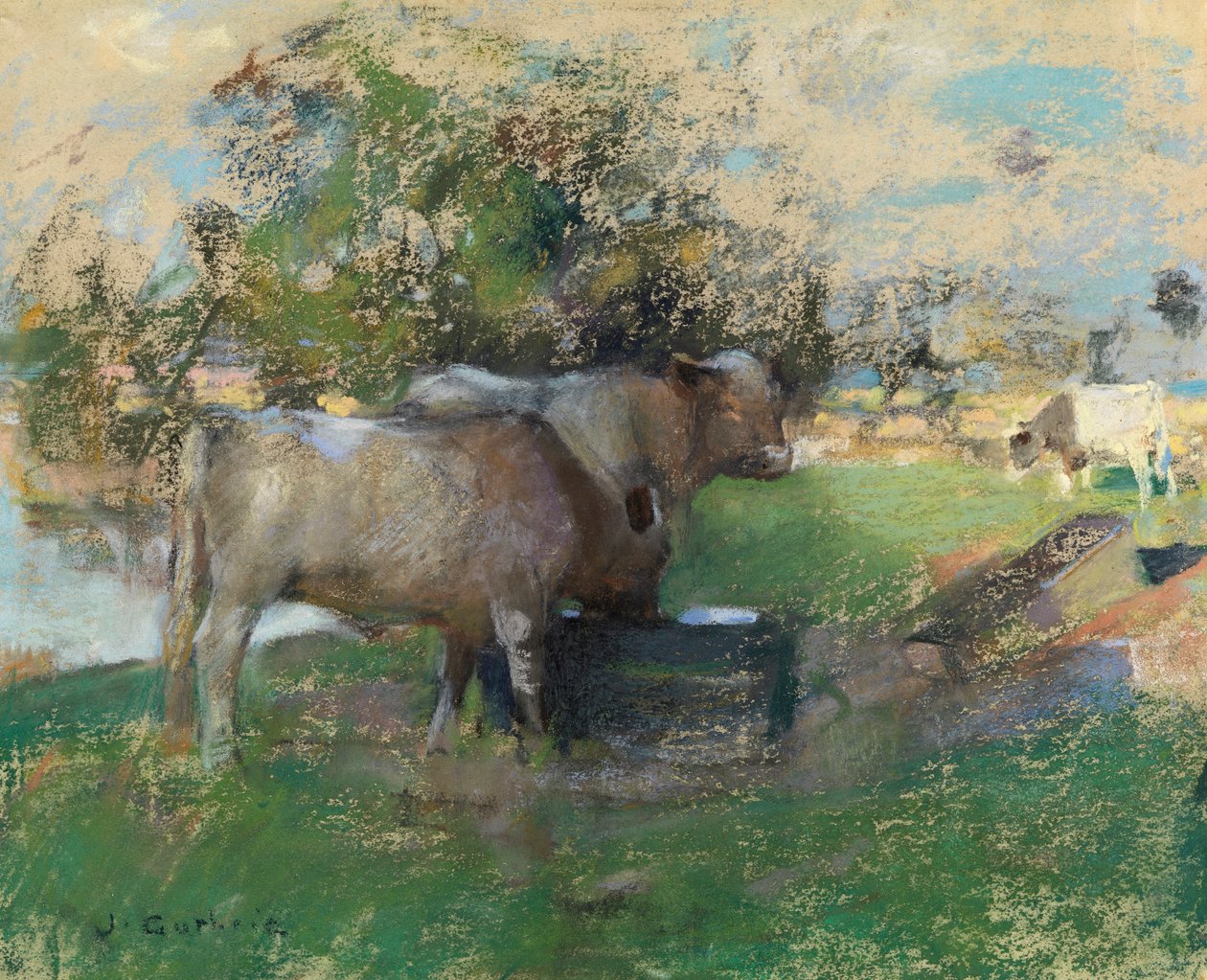 Weideland door James Guthrie