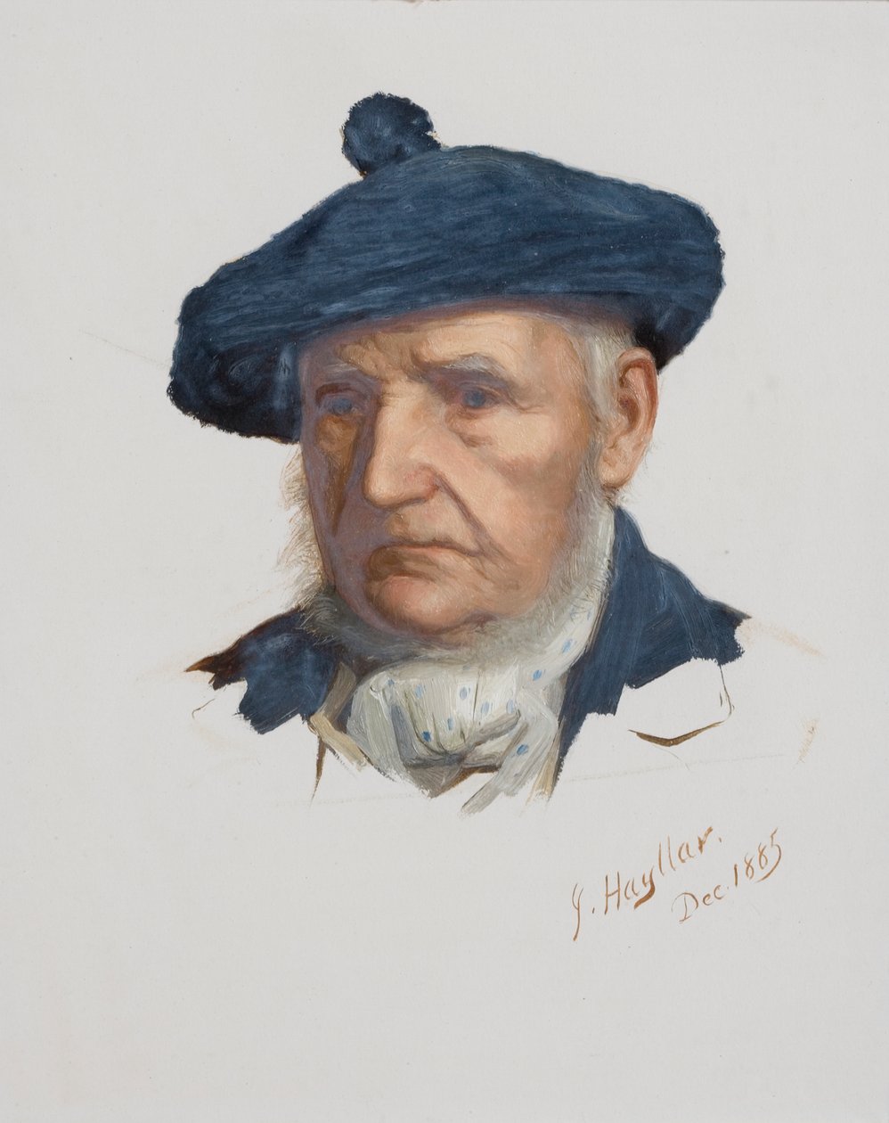 Mannenkop door James Hayllar