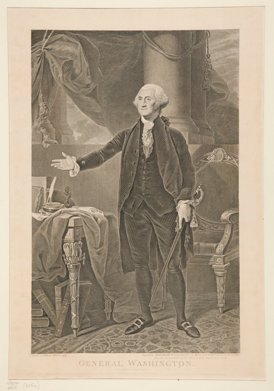 Generaal Washington door James Heath