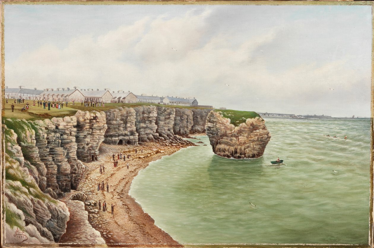 Redding bij Souter Point, 1896 door James Henry Cleet
