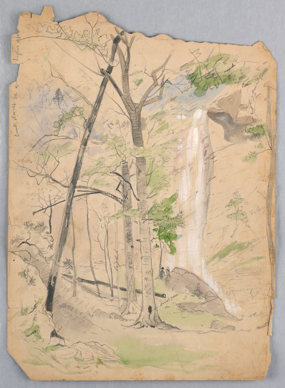 Waterval door James Henry Moser