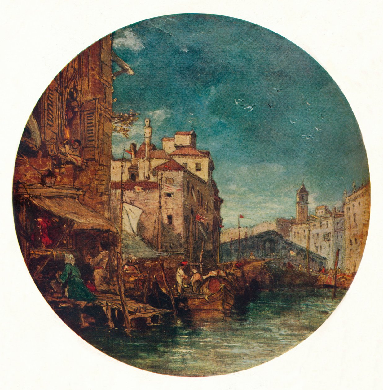 Groot Kanaal, Venetië, ca. 1850 door James Holland
