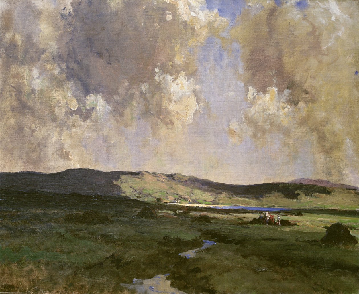 Tholla Bhriste, Connemara door James Humbert Craig