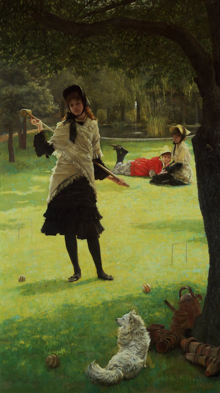 Croquet door James Jacques Joseph Tissot