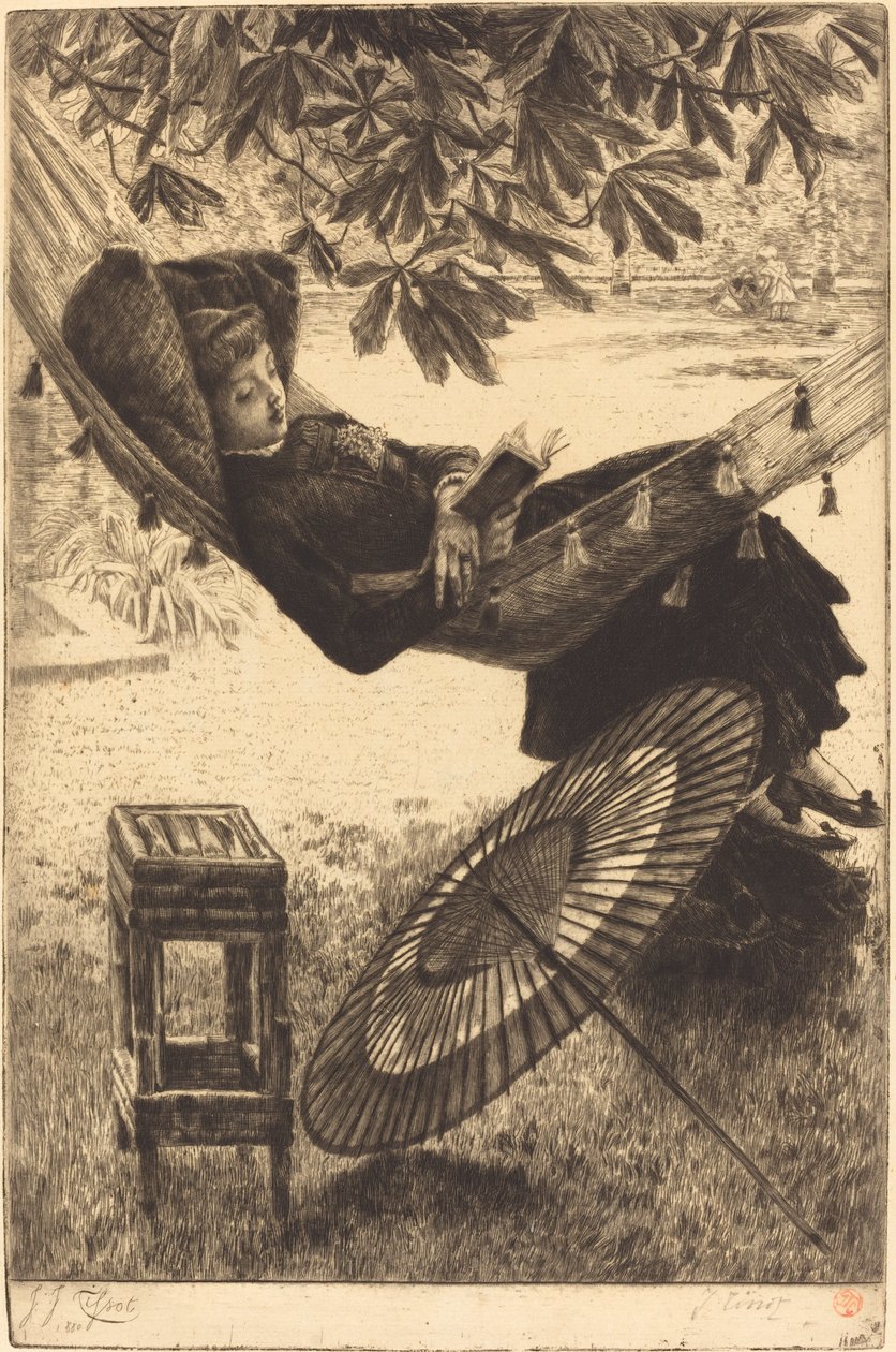 De Hangmat door James Jacques Joseph Tissot