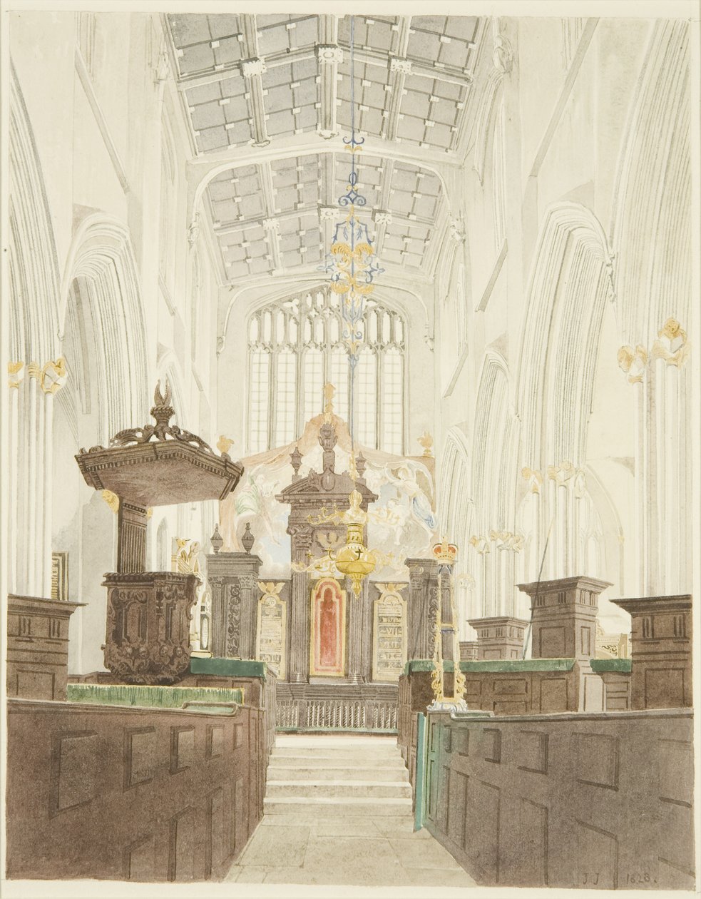 Interieur van St Stephen