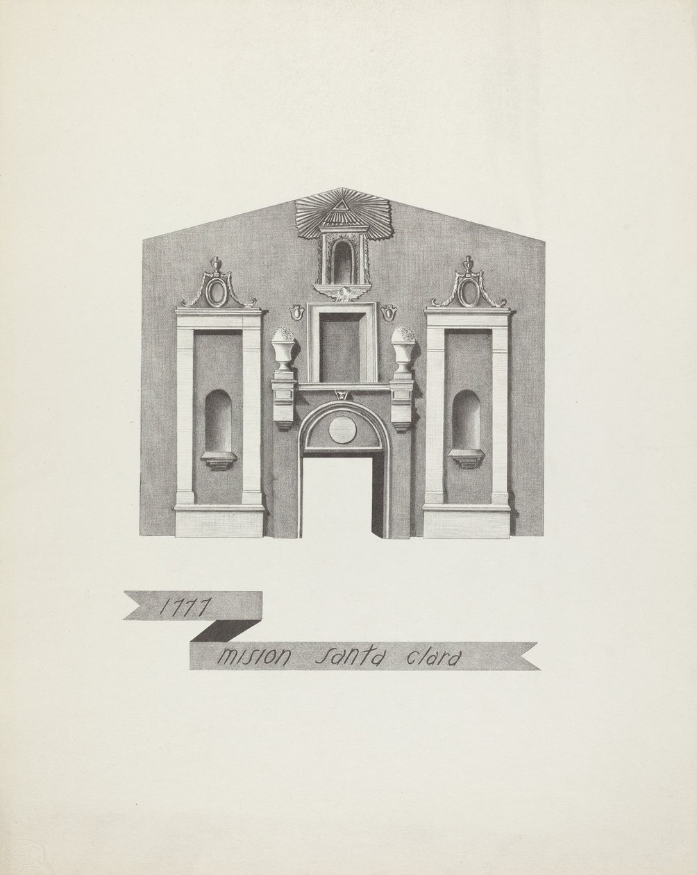 Missie Santa Clara door James Jones