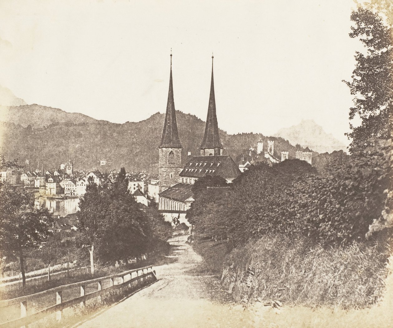 Luzern, 1853-56 door James Knight