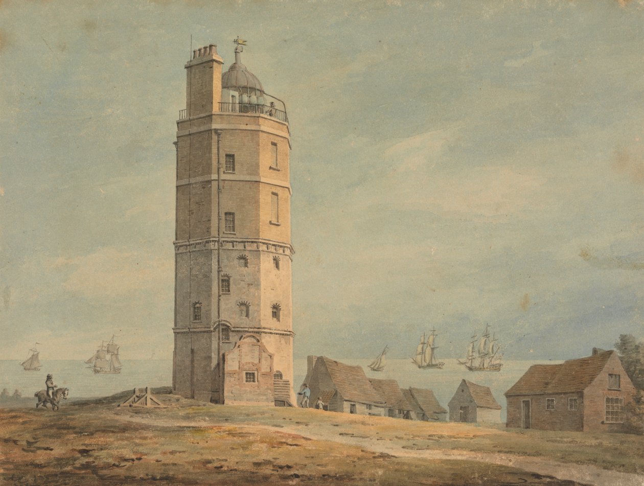 De Noord Foreland Vuurtoren, Kent door James Malton
