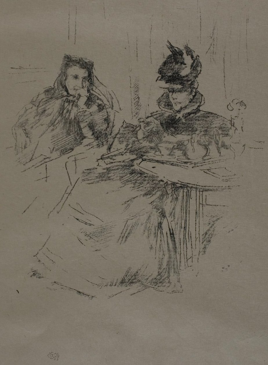 Middagthee door James Abbott McNeill Whistler