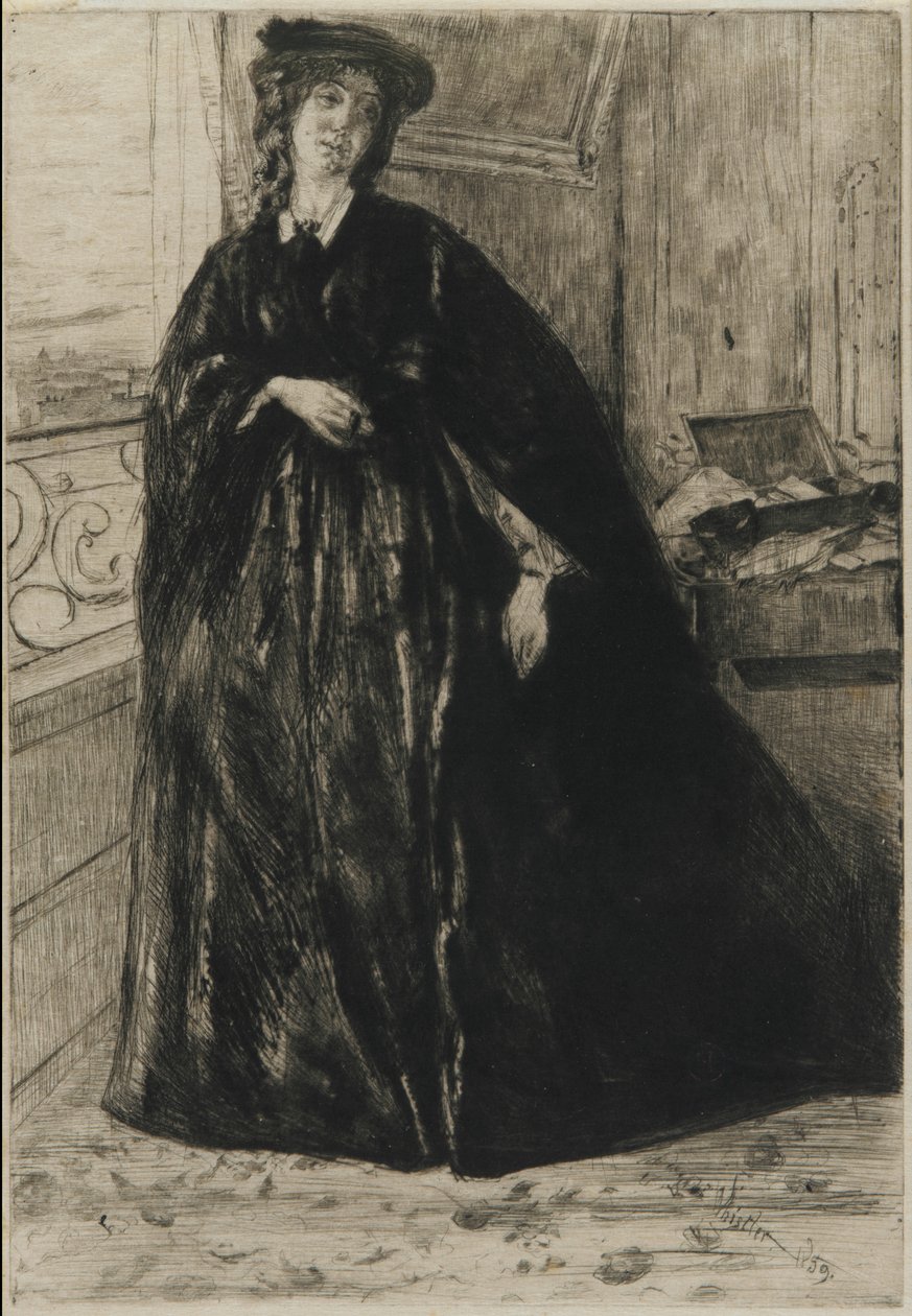 Finette door James Abbott McNeill Whistler