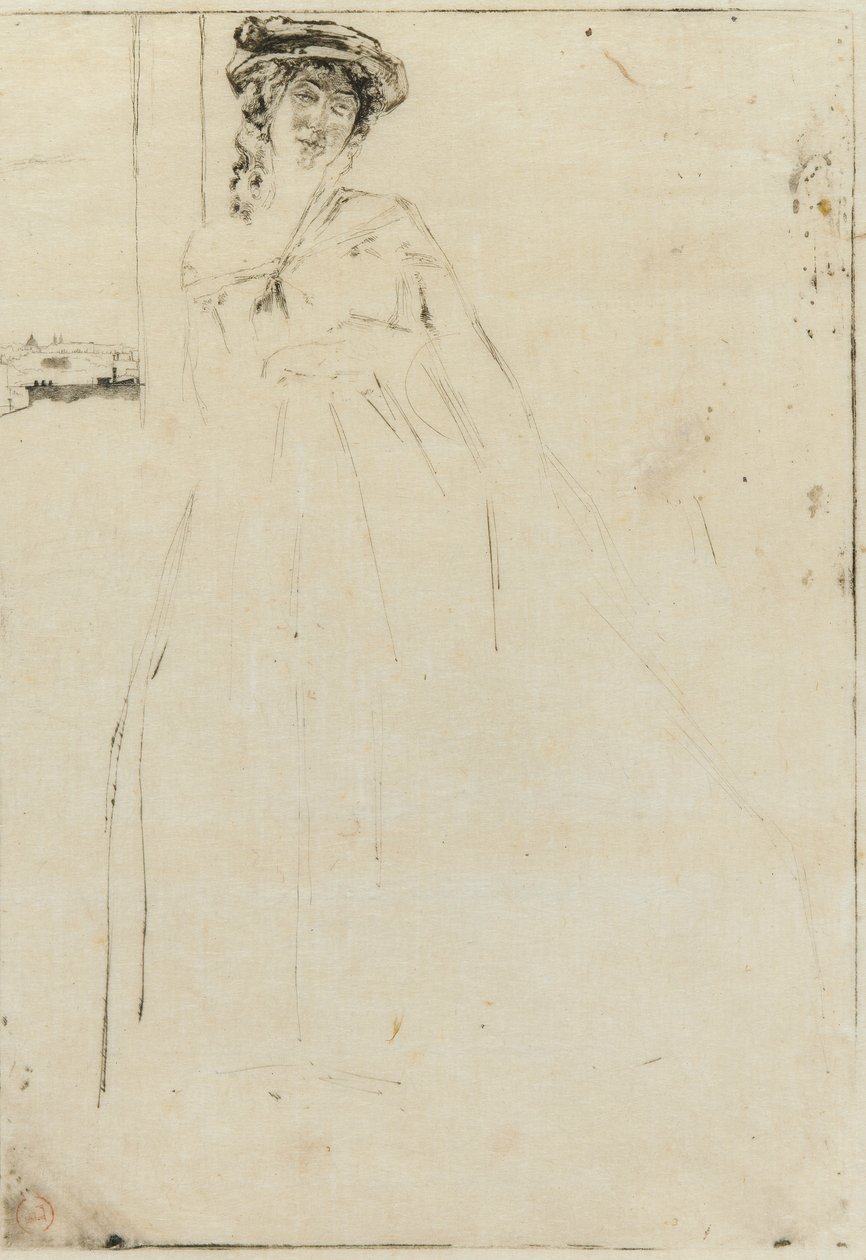 Finette door James Abbott McNeill Whistler
