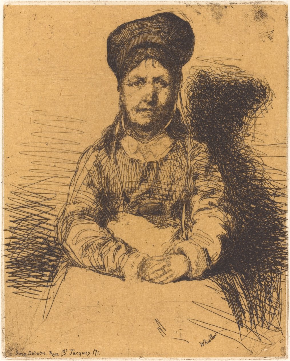 De tinnegieter door James Abbott McNeill Whistler