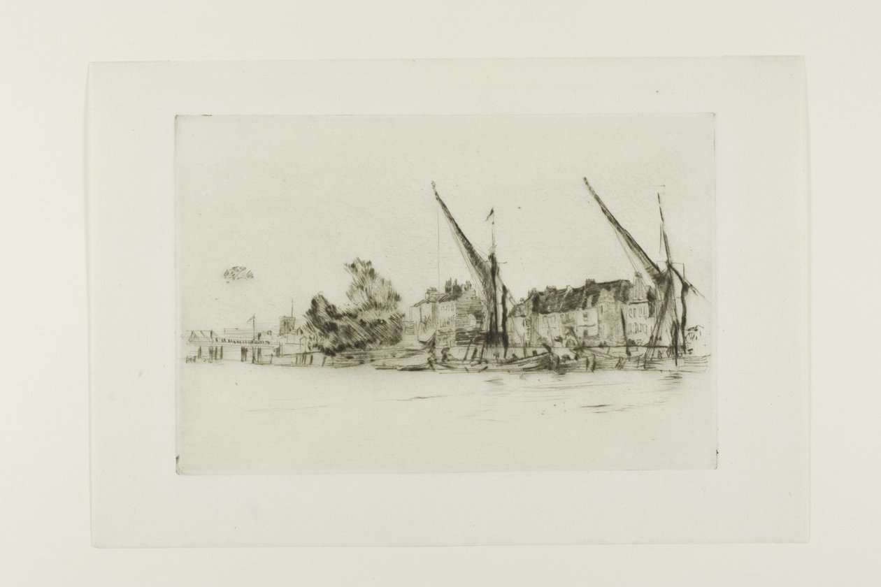 Lindsey Huizen door James Abbott McNeill Whistler