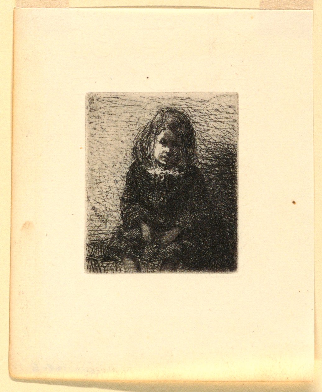 Kleine Arthur door James Abbott McNeill Whistler