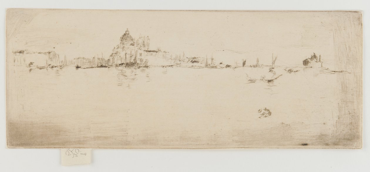 Kleine groet door James Abbott McNeill Whistler