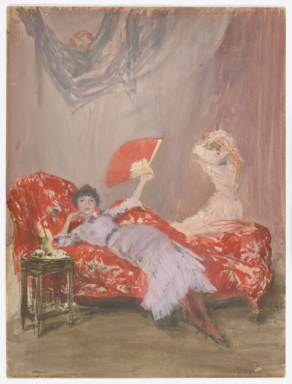 Milly Finch door James Abbott McNeill Whistler