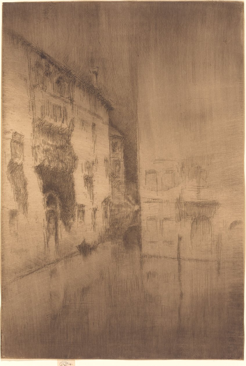 Nocturne: Paleizen door James Abbott McNeill Whistler