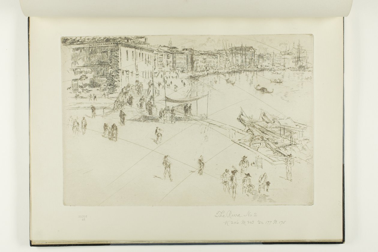 Riva, Nr. 2 door James McNeill Whistler