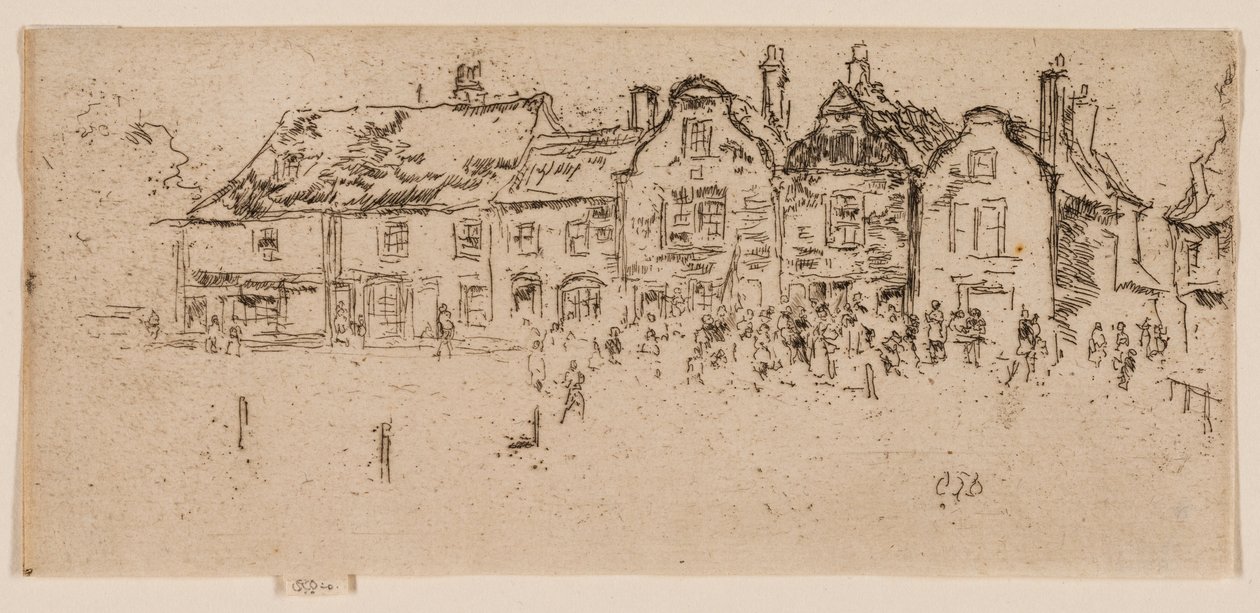 Leger des Heils, Sandwich door James Abbott McNeill Whistler