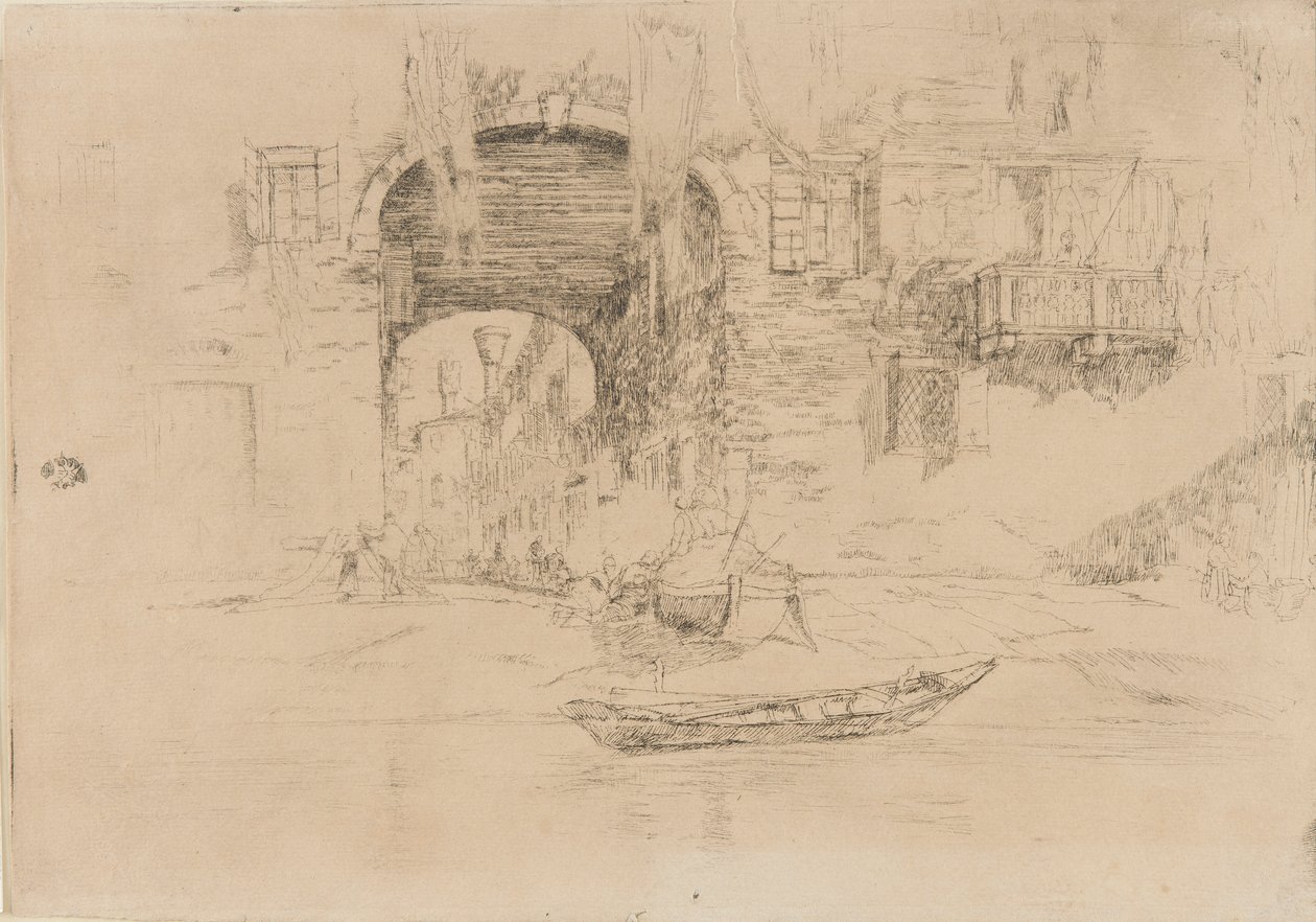 San Biagio door James Abbott McNeill Whistler