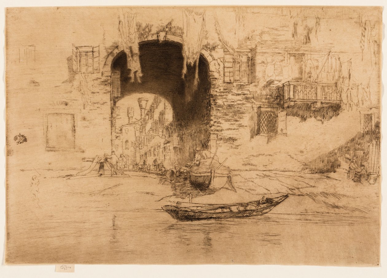 San Biagio door James Abbott McNeill Whistler