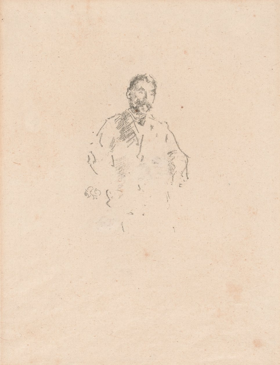 Stephane Mallarmé, Nr. 2 door James Abbott McNeill Whistler
