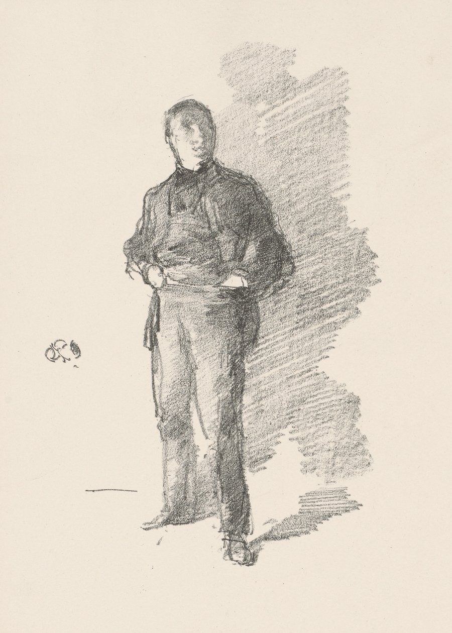 Studie nr. 1: Mr. Thomas Way door James Abbott McNeill Whistler