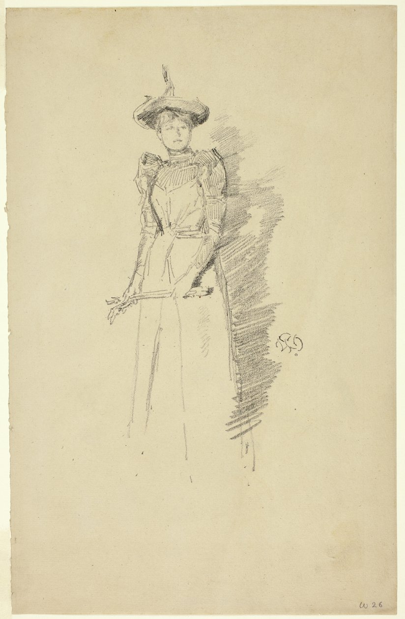 Suède Handschoenen door James Abbott McNeill Whistler