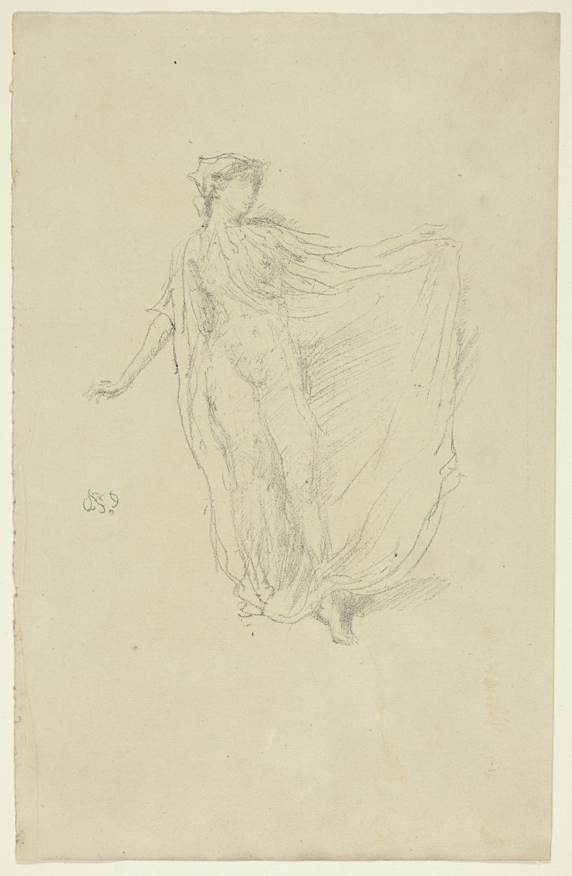 Het dansmeisje door James Abbott McNeill Whistler