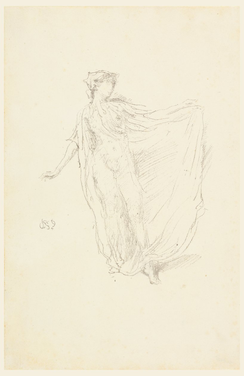 Het dansmeisje door James Abbott McNeill Whistler