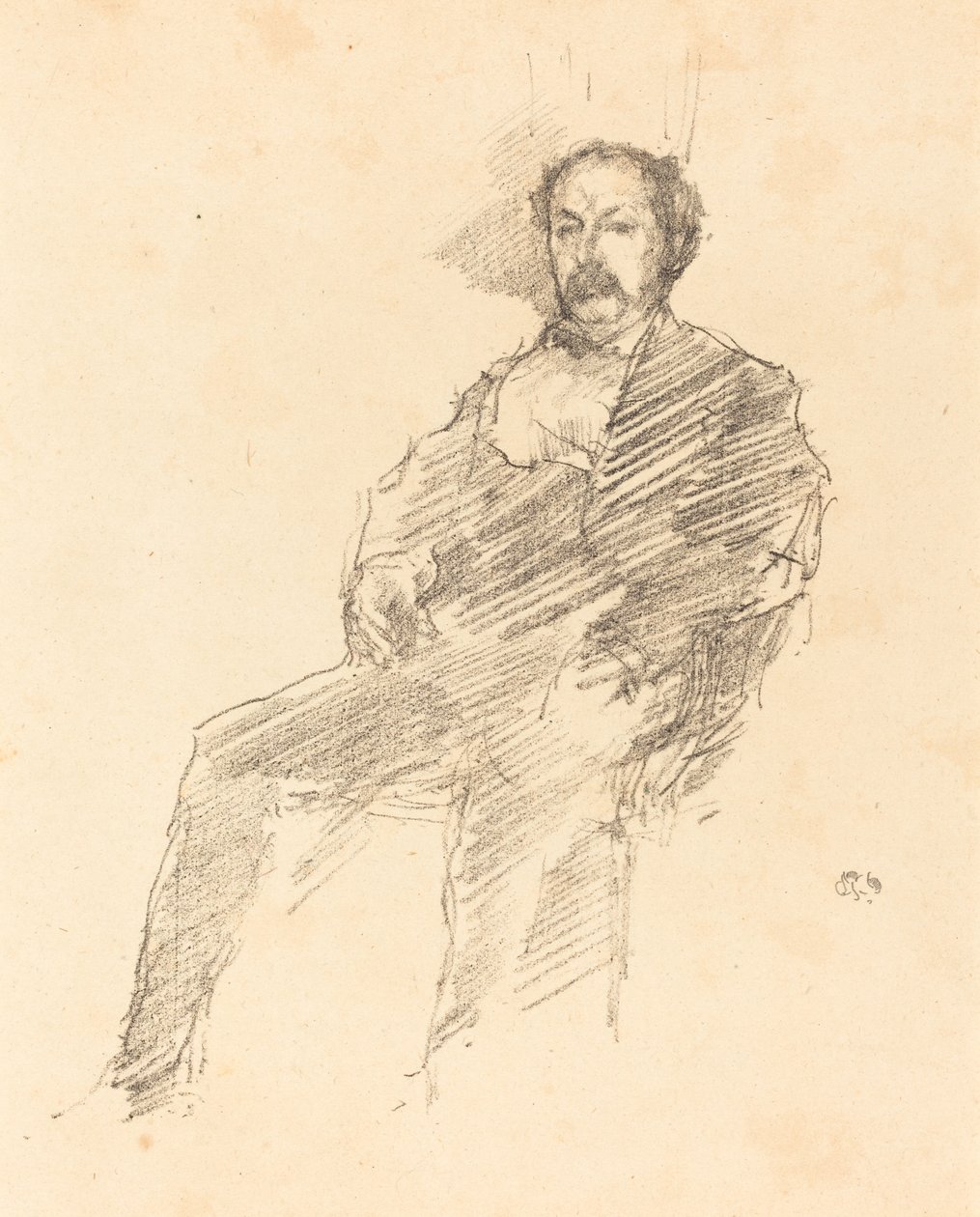 De Dokter door James Abbott McNeill Whistler