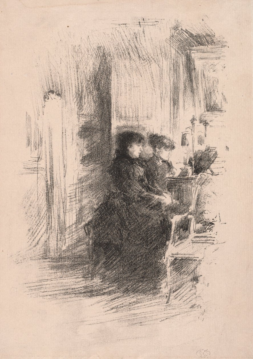 Het Duet door James McNeill Whistler