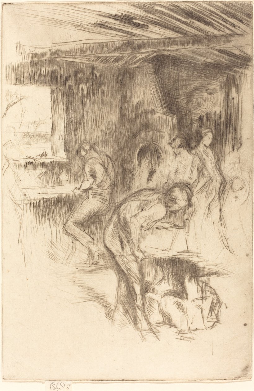 De Kleine Smidse door James Abbott McNeill Whistler