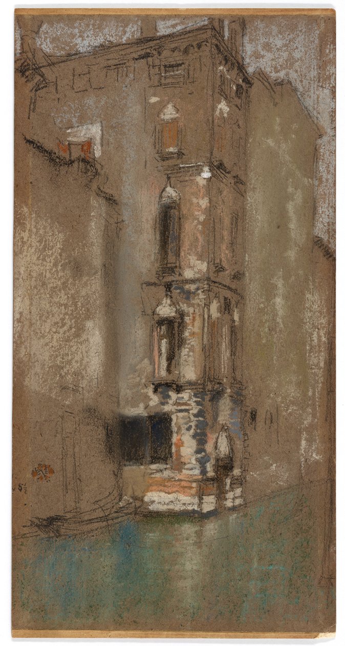 Het marmeren paleis door James Abbott McNeill Whistler