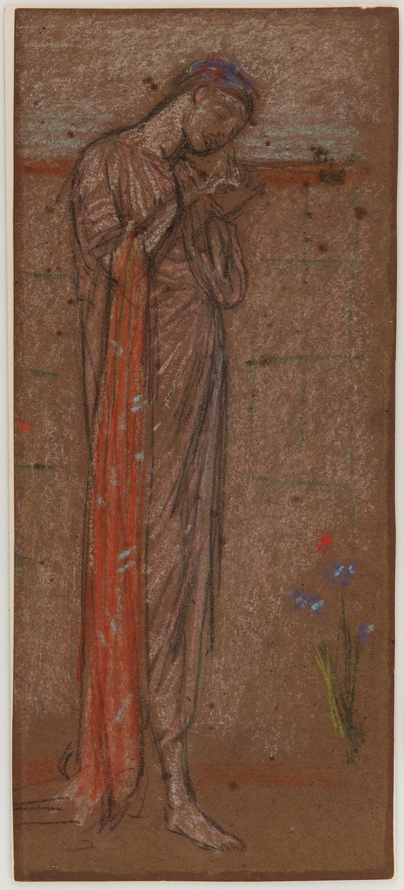 De Paarse Iris door James Abbott McNeill Whistler