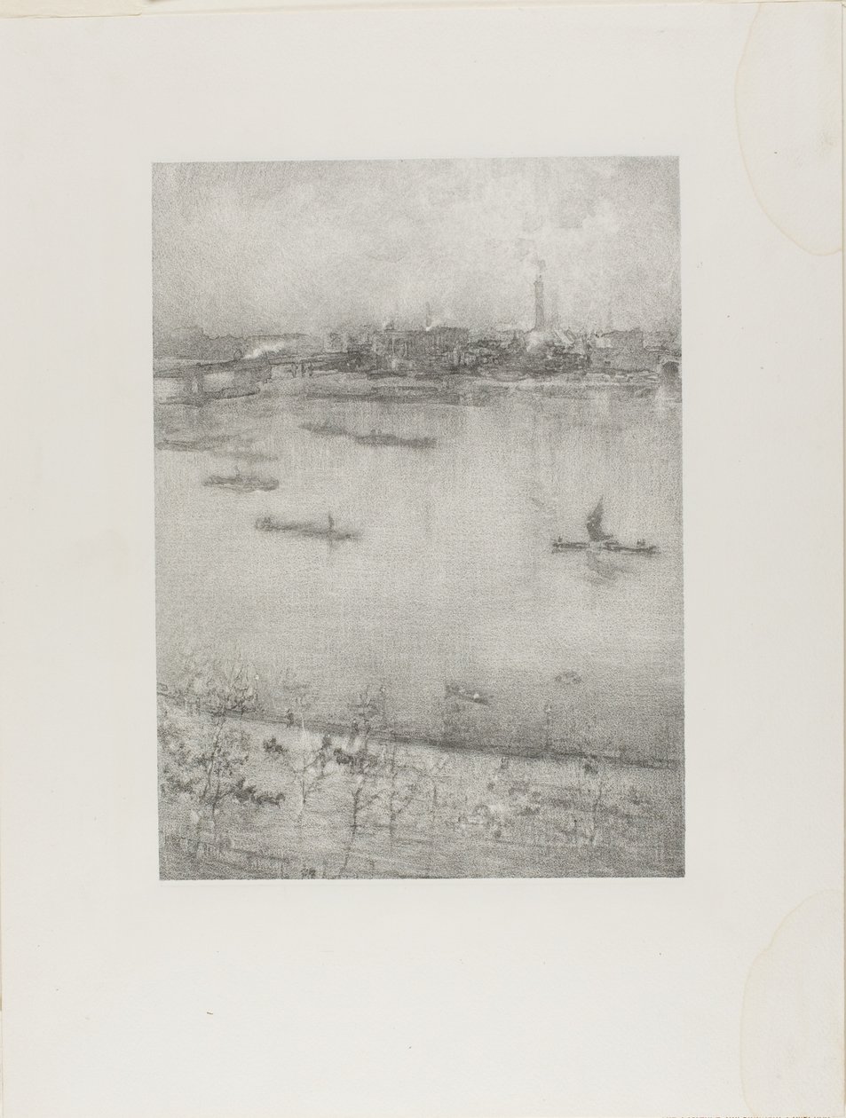 De Theems door James Abbott McNeill Whistler