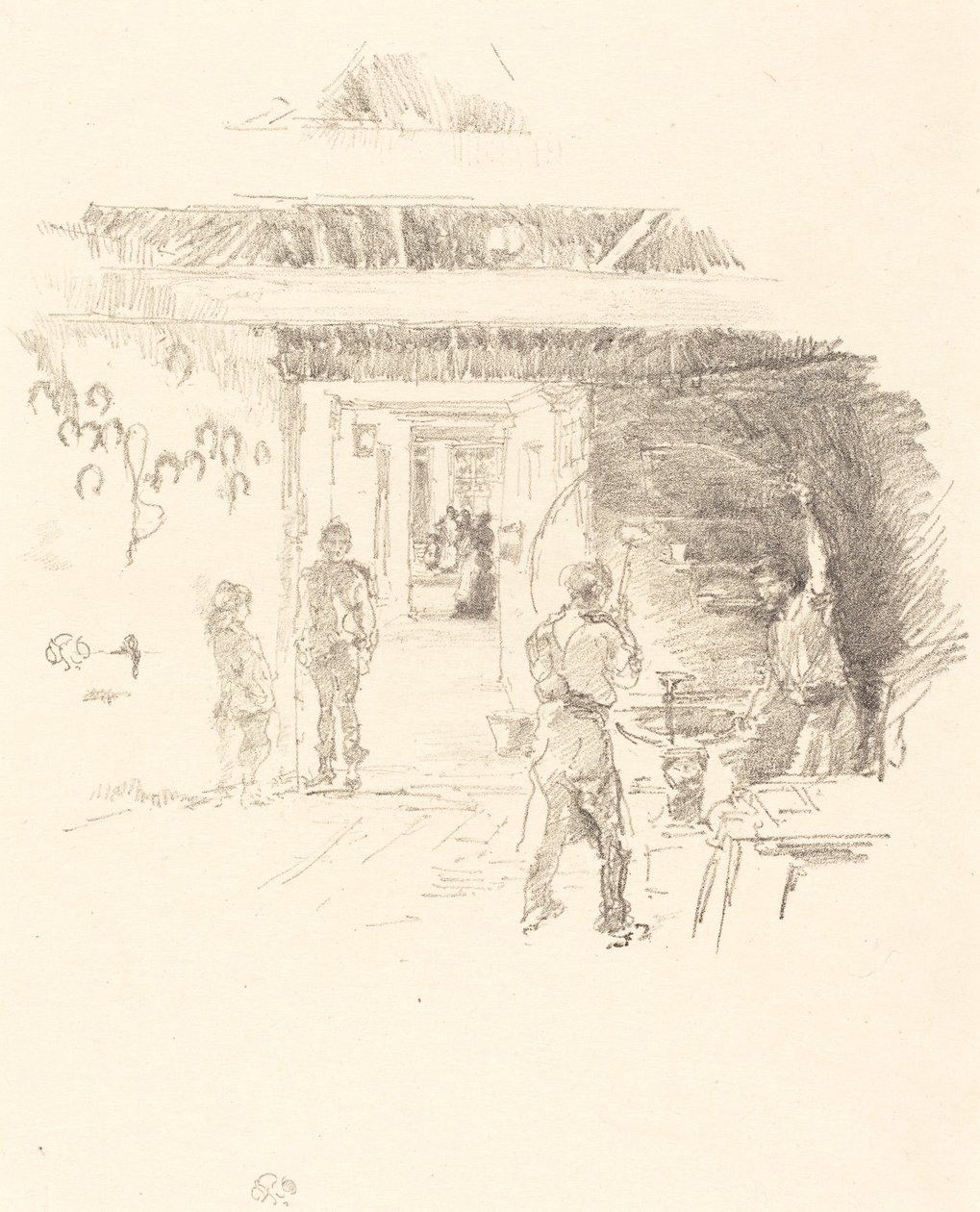 De Bandenmaker door James Abbott McNeill Whistler