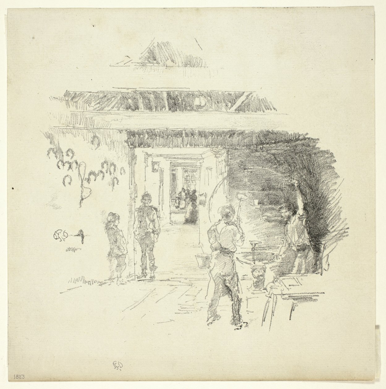 De Bandenmaker door James Abbott McNeill Whistler